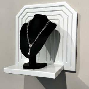 Clipped Corner Display Shelves