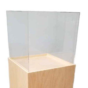 Natural Maple 15 x 15 x 15" h Recessed Top Pedestal - Outlet