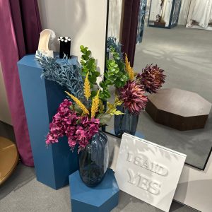 Modern Lacquer Hexagon Pedestals