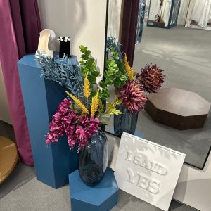 Modern Lacquer Hexagon Pedestals