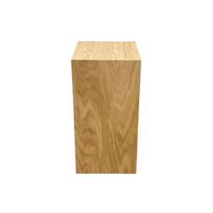Natural Wood Rectangle Pedestals