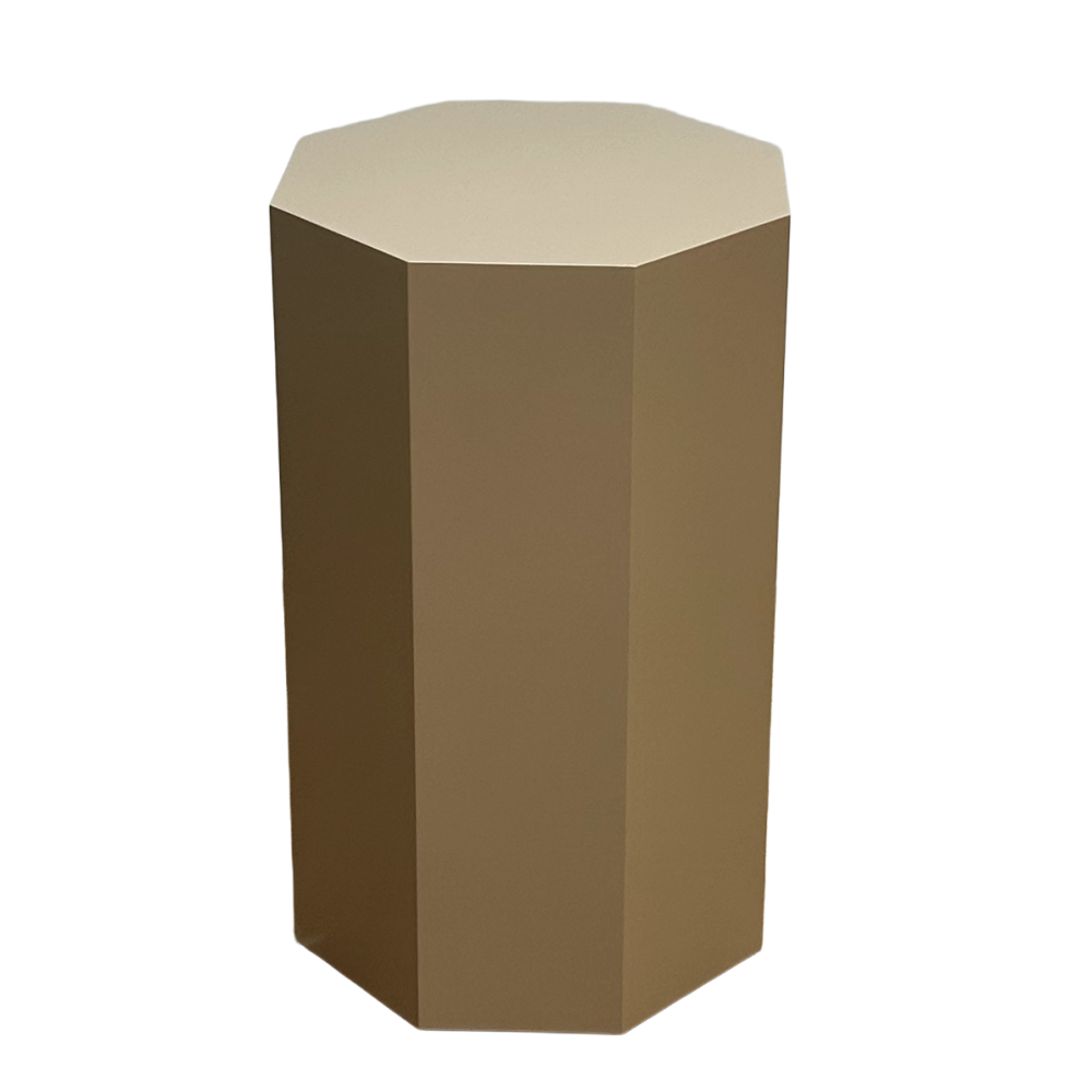 Modern Lacquer Octagon Pedestal - WW Displays Inc