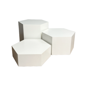 Lacquer Hexagon Waterfall Display Sets