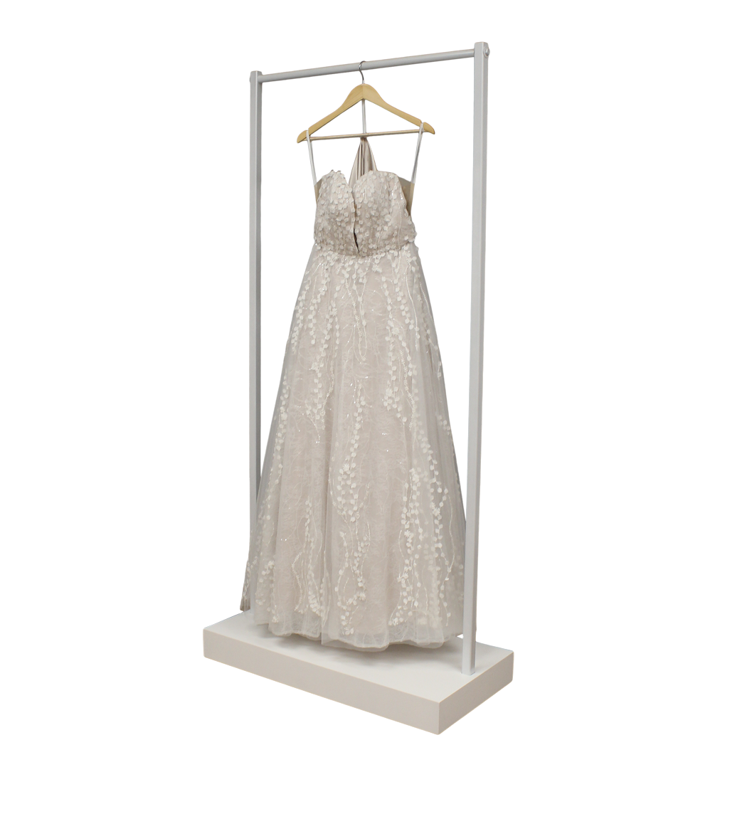 Single Platform Free Standing Dress Rack - Image 2