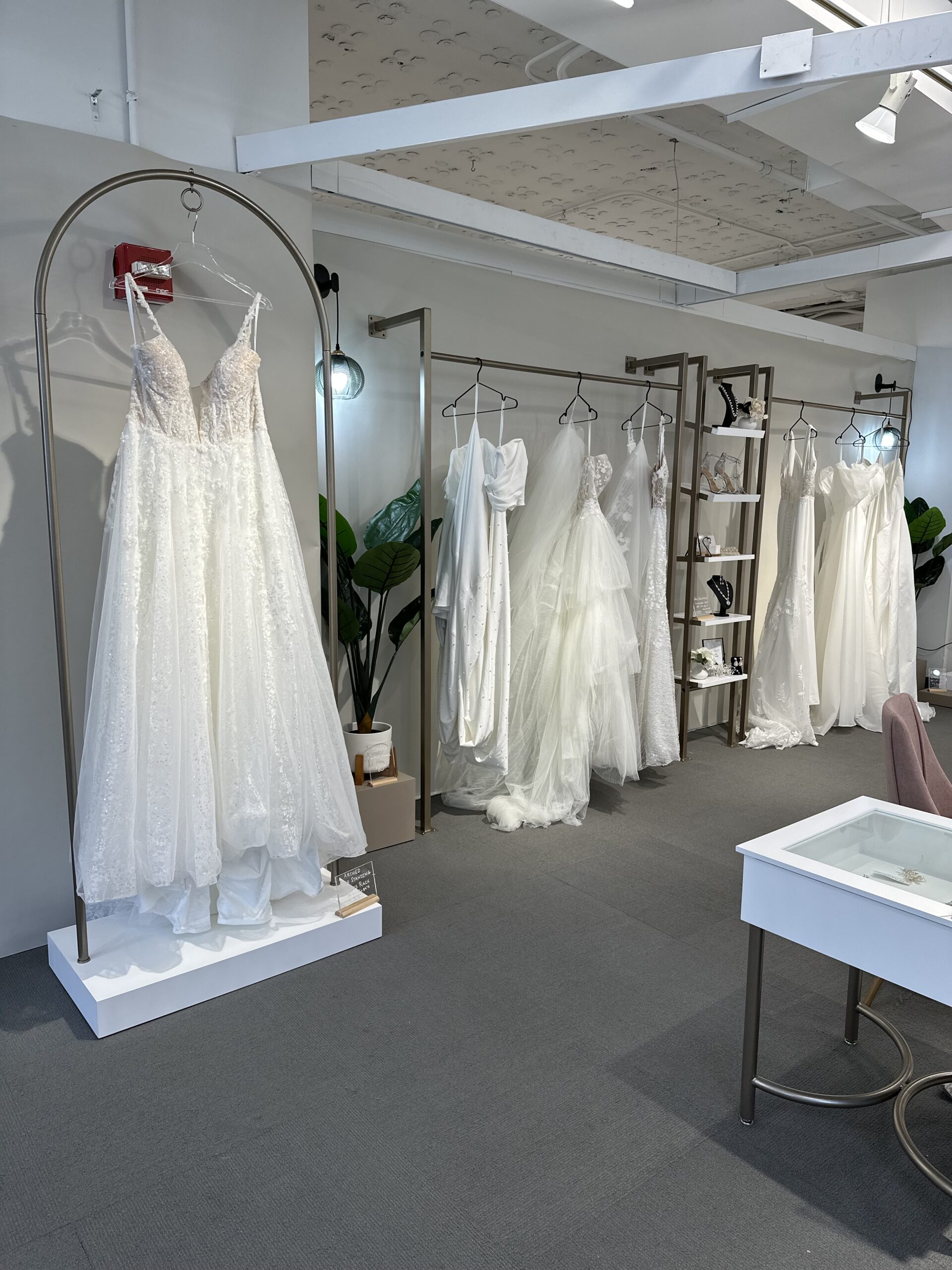 Arched Free Standing Dress Rack - Image 4