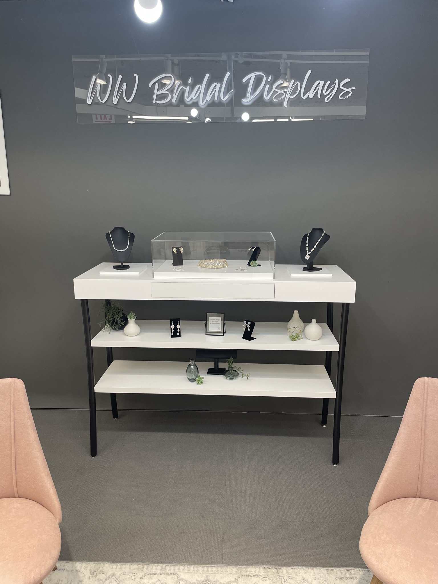 Accessory Counter with Acrylic Display - Image 2