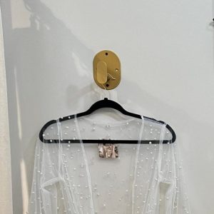 Single Wall Hook Gold