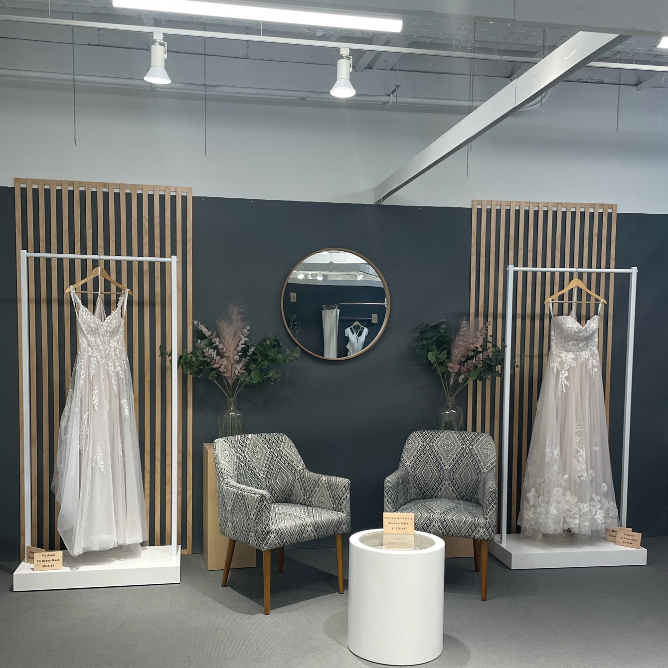 Single Platform Free Standing Dress Rack - Image 4