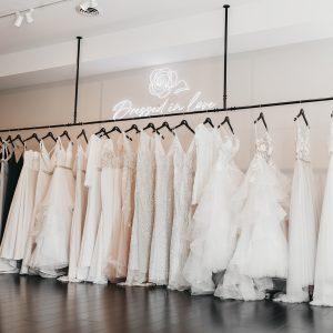 Traditional Wall Anchored Dress Rack