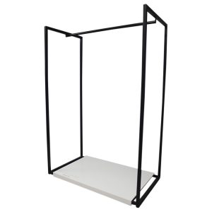 Modern Free Standing Metal Dress Racks