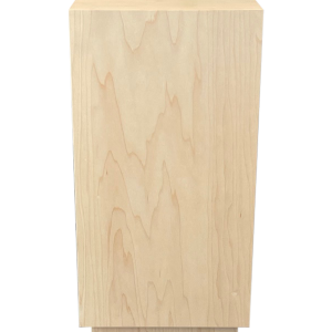Natural Maple Toe Kick Pedestal 15 x 15 x 20" H