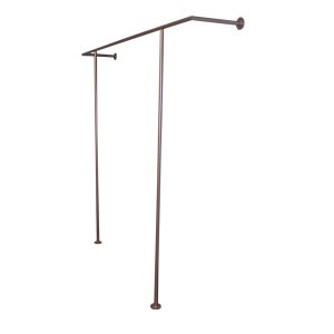 Traditional Wall Anchored Dress Rack