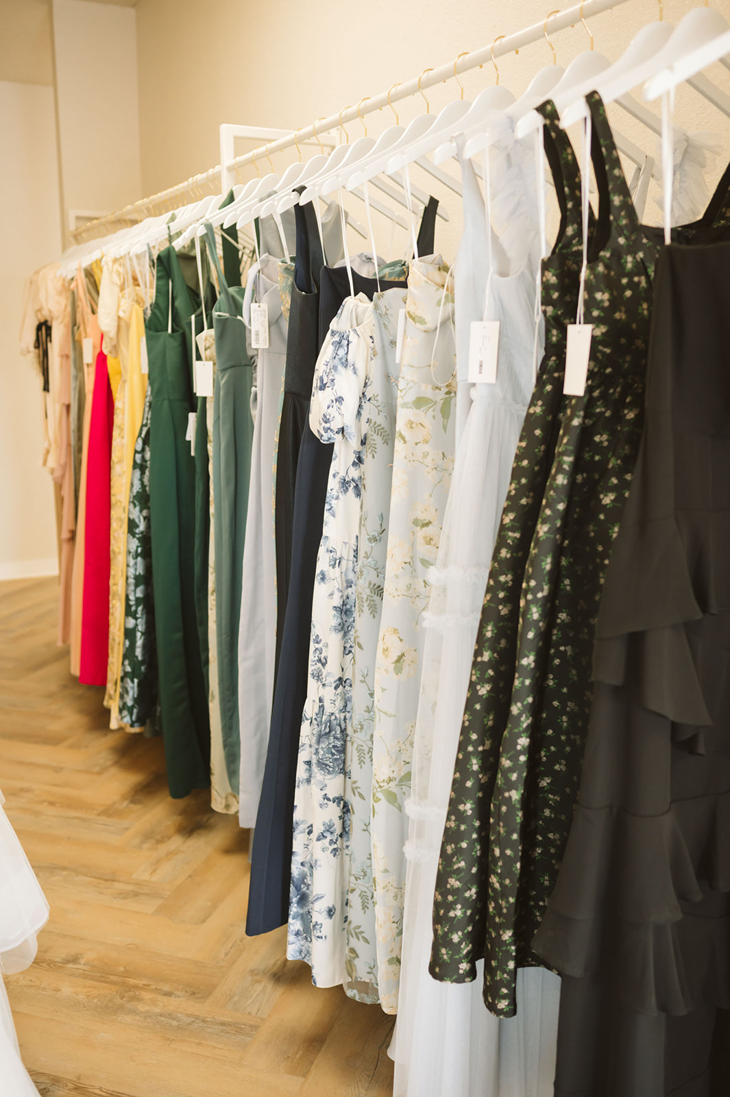 Modern Wall Anchored Dress Rack Extension - Image 2